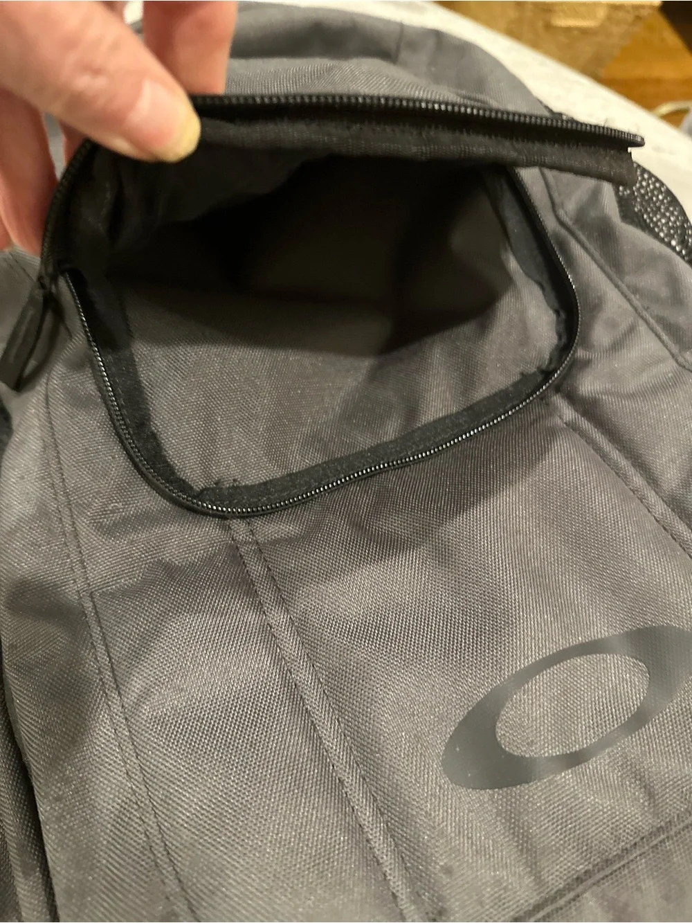 Oakley Enduro 22L Backpack Gray Black Laptop School Travel Bag